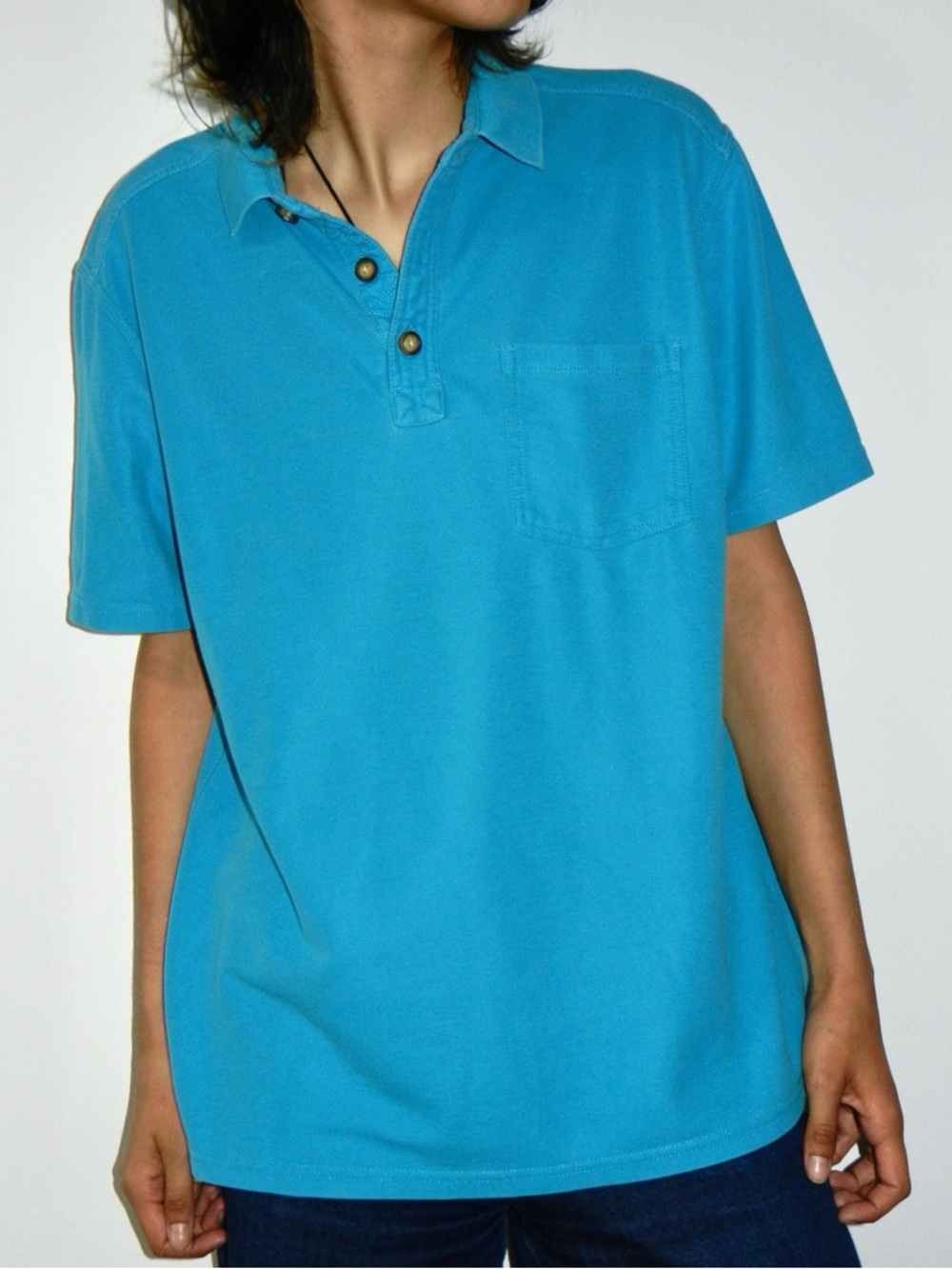 Bright Teal Polo